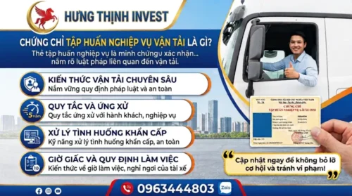 CHỨNG CHỈ TẬP HUẤN NGHIỆP VỤ VẬN TẢI LÀ GÌ? 01