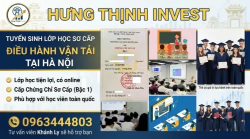 Mở lớp Chứng chỉ Sơ Cấp Chuyên Nghành vận tải ở chỗ nào Hà Nội?