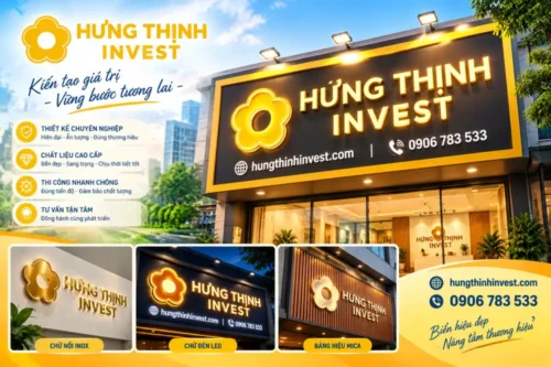 Biển hiệu chữ nổi inox có những loại nào?