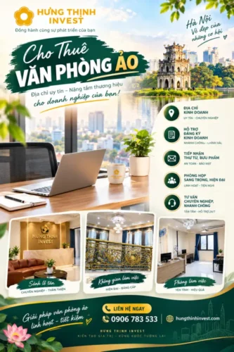Cho thuê văn phòng ảo giá rẻ ở Bình Thạnh