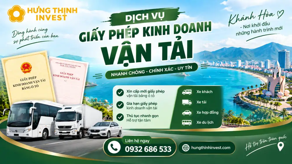 Điều kiện xin giấy phép KDVT ở Khánh Hòa