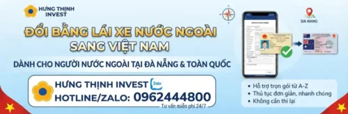 Đổi bằng lái xe cho người nước ngoài tại Đà Nẵng