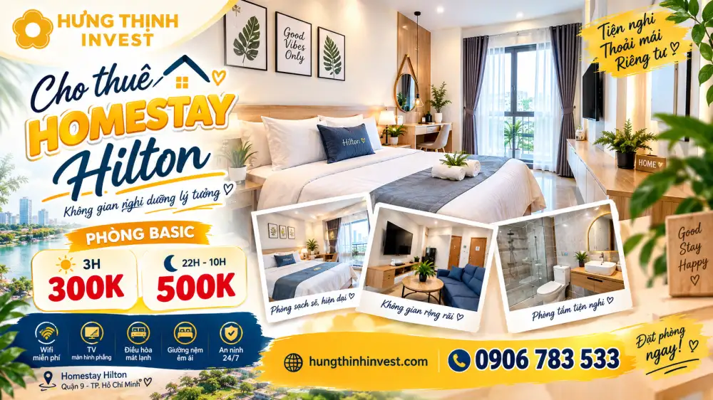 Homestay hẹn hò riêng tư ở đâu Quận 2?