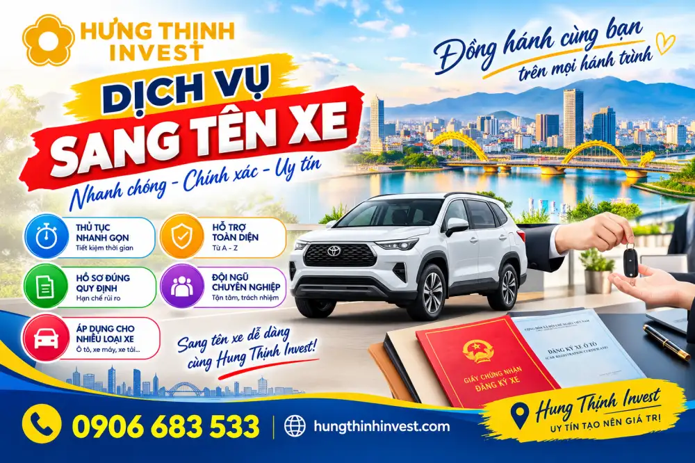 Sang tên xe công ty cho cá nhân cần gì?