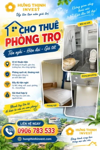 Thuê phòng trọ có bao gồm điện nước không?