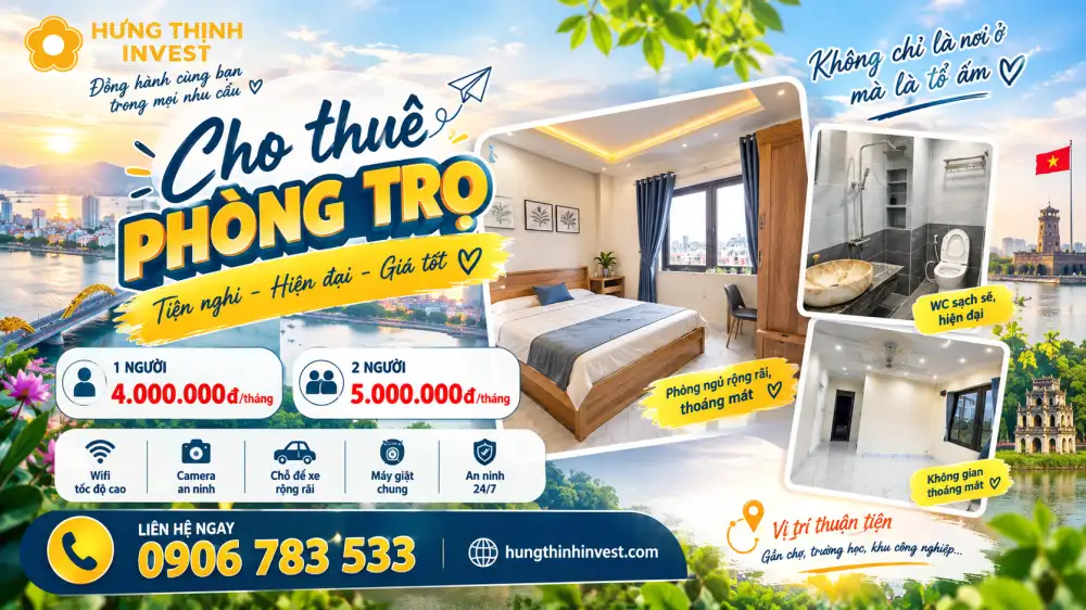 Thuê phòng trọ gần Thảo Điền, Quận 2 giá bao nhiêu?