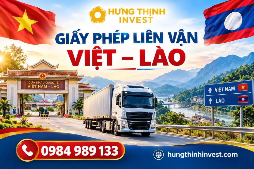 Xe thuê có được xin giấy phép liên vận Việt – Lào không?