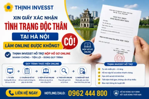 Xin giấy xác nhận tình trạng độc thân tại Hà Nội
