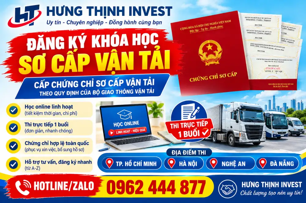 Học chứng chỉ điều hành vận tải mất bao lâu?