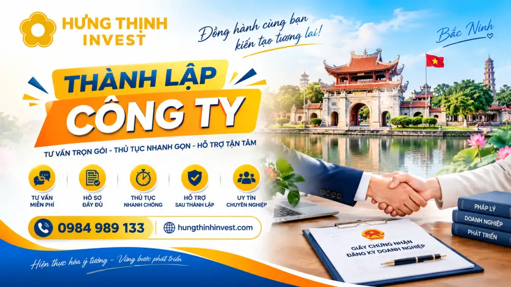 Điều kiện để thành lập công ty ở Bắc Ninh