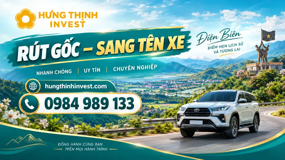 Dịch vụ sang tên xe nhanh ở Điện Biên
