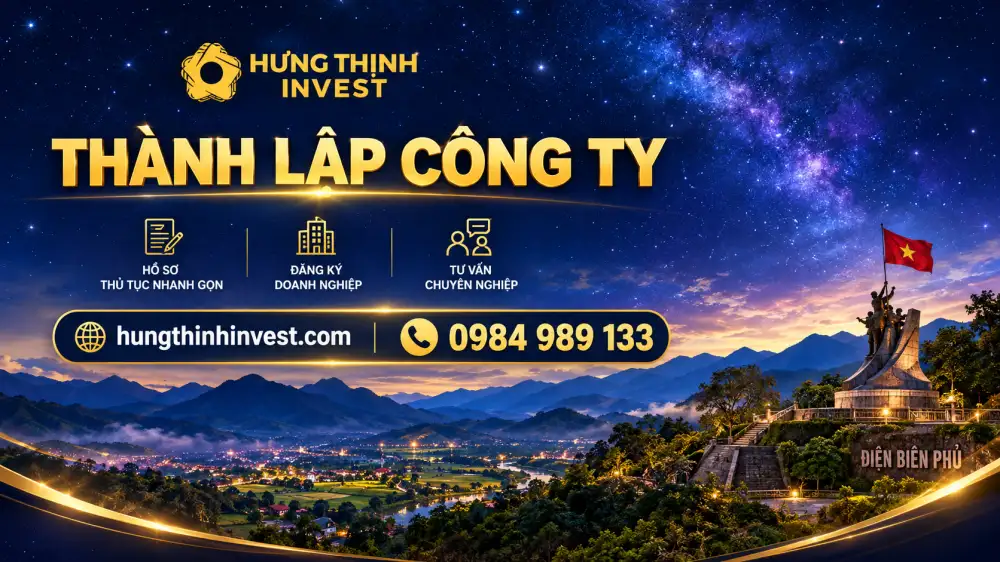 Thành lập công ty tại Điện Biên từ xa được không?