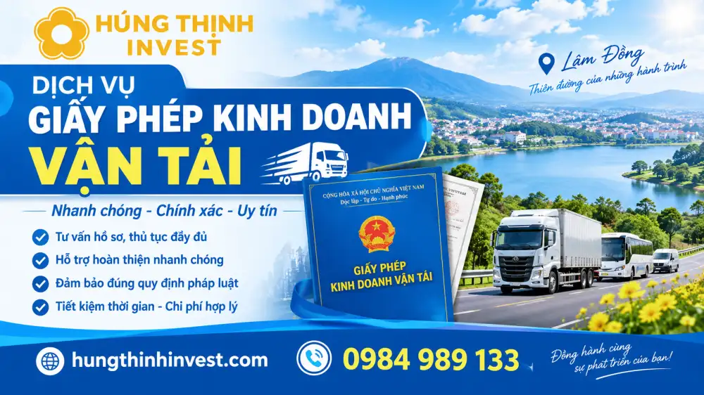 Thủ tục làm giấy phép KDVT ở Lâm Đồng
