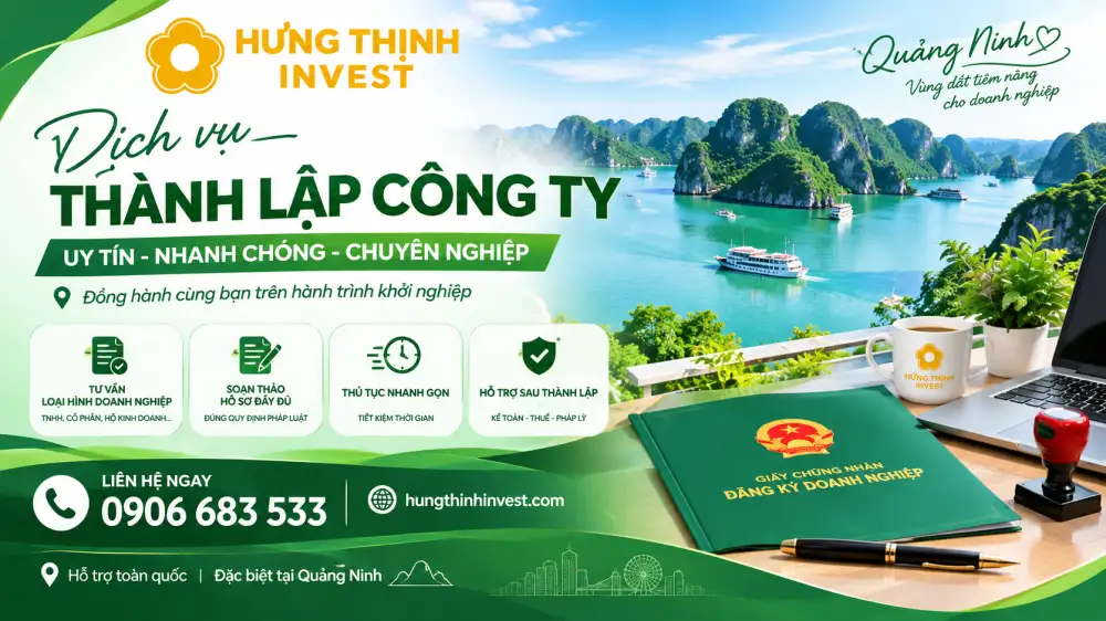 Tư vấn thành lập công ty ở Quảng Ninh