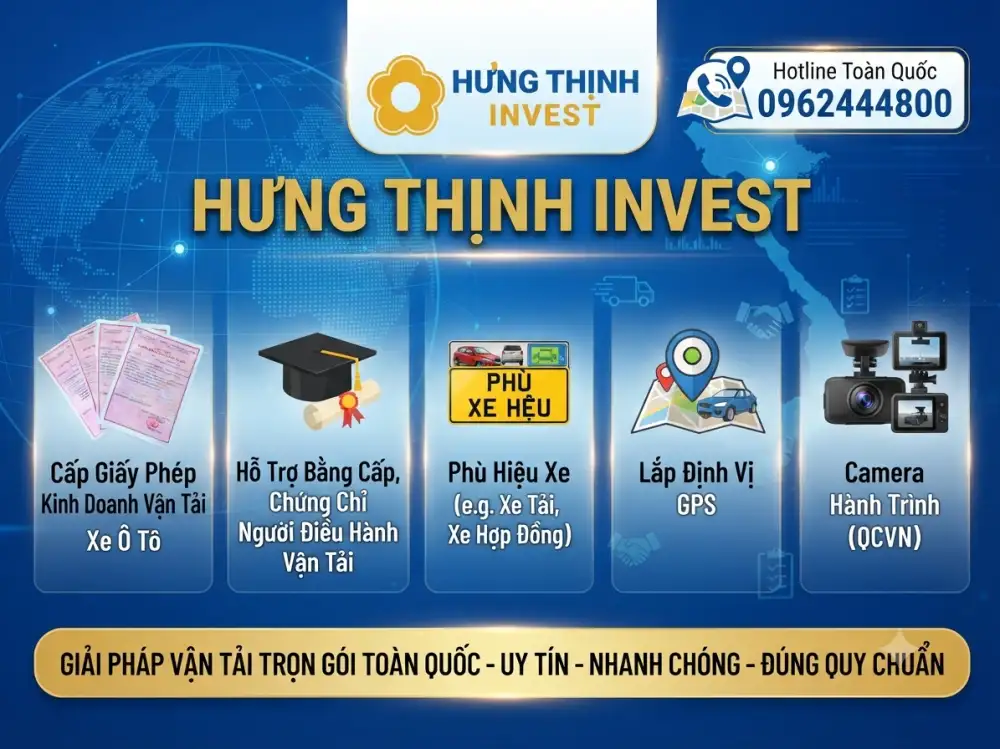 Xin Giấy phép kinh doanh vận tải tại An Giang